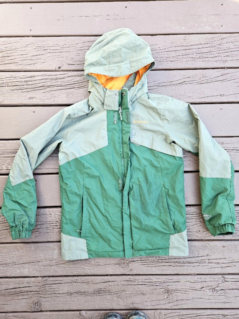 Columbia Youth Interchange Omni-Tech Weatherproof Hiking Jacket - Size XL 18/20
